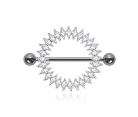 Beautiful Nipple Piercing PN-500-CR